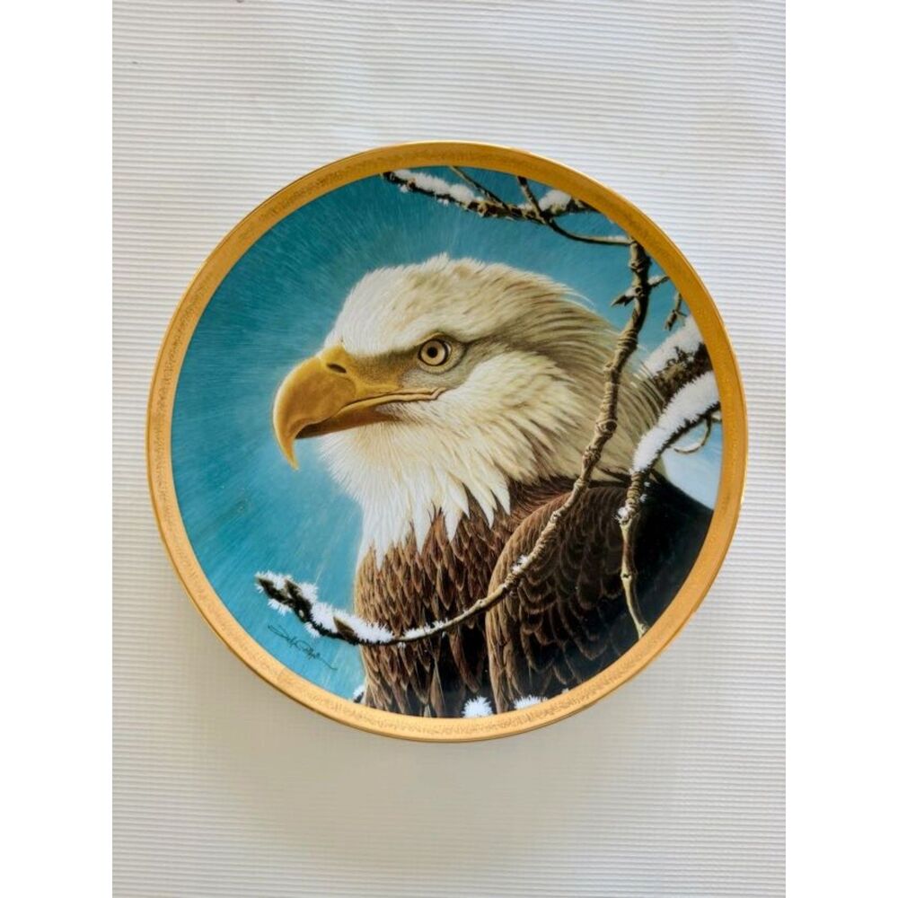 Bald Eagle Plate Hamilton Collection, Ruler of the Sky